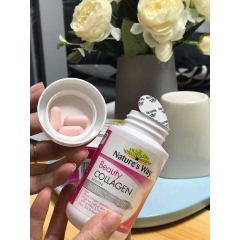 Viên uống Collagen Nature's way 60 viên- Viên uống đẹp da, trẻ hoá da, trắng da