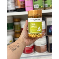 Bổ Phổi Lung Detox Healthy Care Úc 180 Viên