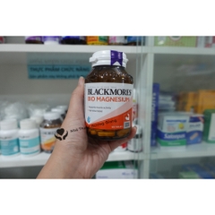 [Nhập khẩu] Viên bổ sung Magie Blackmores Bio Magnesium Lọ 100 Viên- Hỗ trợ cơ bắp, giảm chuột rút