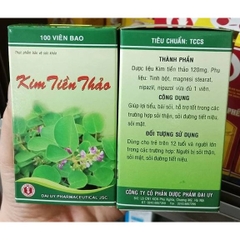 Viên Kim tiền thảo hộp 100 viên - Hỗ trợ đường tiết niệu