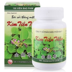 Viên Kim tiền thảo hộp 100 viên - Hỗ trợ đường tiết niệu