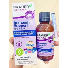 BRAUER IMMUNITY SUPPORT ÚC DÙNG CHO BÉ TỪ SƠ SINH