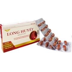Viên tan bầm Long huyết Kingphar - Giảm tím, phù nề ( Hộp 20 viên)