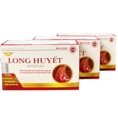 Viên tan bầm Long huyết Kingphar - Giảm tím, phù nề ( Hộp 20 viên)
