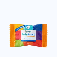 Viên Nhai Hỗ Trợ Giải Rượu, Giảm Say Himalaya Party Smart Soft Chews Hộp 2 VIÊN