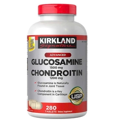 Viên Bổ Khớp Glucosamine 1500mg Và Chondroitin Kirkland 1200mg 280 Viên