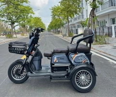 XE ĐIỆN 3 BÁNH CUTE 08 THẾ HỆ MỚI 2024