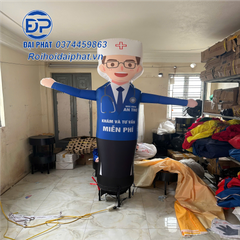 Rối Hơi Bác Sĩ Vẫy Tay quảng cáo Nha Khoa,Nhà Thuốc