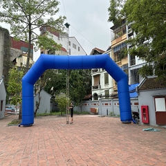 Cổng Hơi 15m Vuông Màu Xanh Ngọc