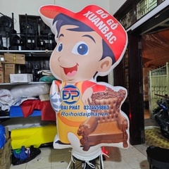 Rối Hơi vẫy tay quảng cáo cửa hàng Quần Áo , Giầy Dép