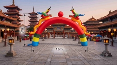 Cổng Hơi 10m Rồng