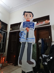 Rối Hơi vẫy tay quảng cáo Nhà Thuốc, Nha khoa