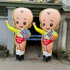 Rối Hơi Bỉm Sữa quảng cáo cửa hàng bỉm sửa mẹ và bé