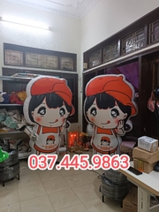 Rối Hơi vẫy tay quảng cáo Khu Vui Chơi