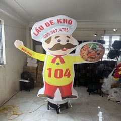 Rối Hơi Bò Vẫy Tay