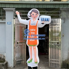 Rối Hơi vẫy tay quảng cáo cửa hàng Quần Áo , Giầy Dép