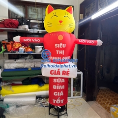 Rối Hơi vẫy tay quảng cáo Khu Vui Chơi