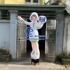 Rối Hơi vẫy tay quảng cáo Nhà Thuốc, Nha khoa