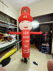 Rối Hơi vẫy tay quảng cáo Cửa Hàng Sâm Ngọc Linh