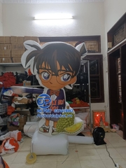 Rối Hơi vẫy tay quảng cáo cửa hàng Nông Sản