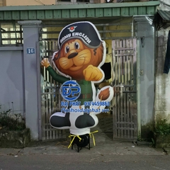 Rối Hơi vẫy tay quảng cáo Khu Vui Chơi