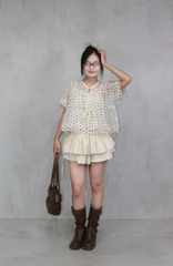 A28571 - A babydoll 2 món kèm áo 2 dây