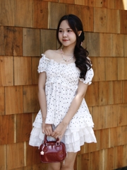 A28962 - A kiểu smocking ren lai