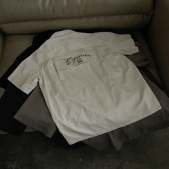 A29218-Áo somi nam TN 1 túi thêu Experience