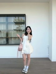 D6255-	D cúp ngực đính nơ 2503