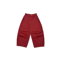 Q9901-	Quần khaki ống cong style cạp trễ