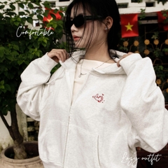 K3216 - K khoác thun thêu Rever