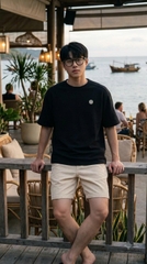A29897- Áo thun nam thêu chữ I