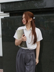 Q8766 - 	Q dài ống suông 2 túi sau