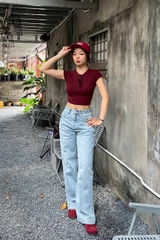 Q8787 - Q Culottes J túi bầu rã túi