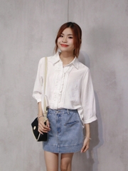 A29188 - A smi xếp li phối bèo ngực