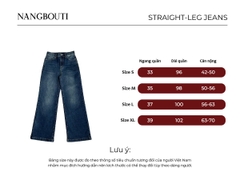Q9907-	Quần Jean ống suông