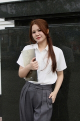 Q8766 - 	Q dài ống suông 2 túi sau