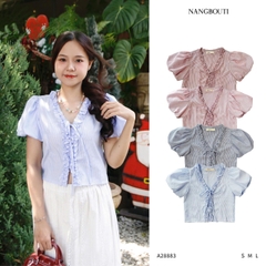 A28883 - A kiểu tay bí cổ viền bèo