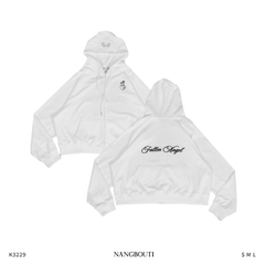 K3229-Áo khoác thêu Fallen Angel