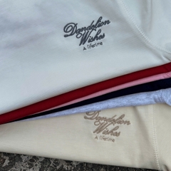 A29412 - A thun TN cổ tròn thêu Dandelion