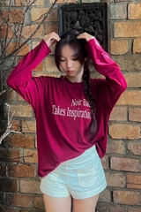 A29877 - Áo thun Tay Dài in Noir