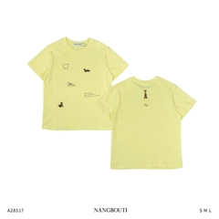 A28517- A thun TN cổ tròn 2606 in cún When