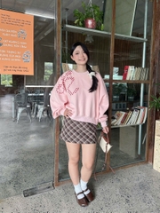 A30040- Áo nỉ sweaterin Santa baby