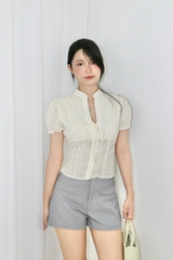S3691 - Short kaki hàn túi mổ trước