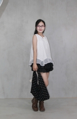 A29573 - A SN xô thêu phối bèo lai