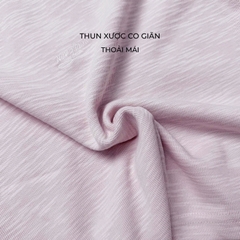 A29866 - Áo thun gọn thêu Fleur