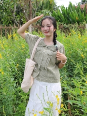 A28839 - A kiểu cổ sen phối bèo