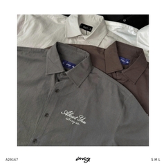 A29167- Áo smi nam TN thêu About You