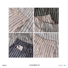 Q8641 - Q culottes rã túi trước