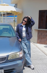 Q9792-Q Culottes J túi dọc rã trước